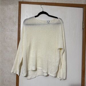 NWT! Light Cream Women's Knit Sweater